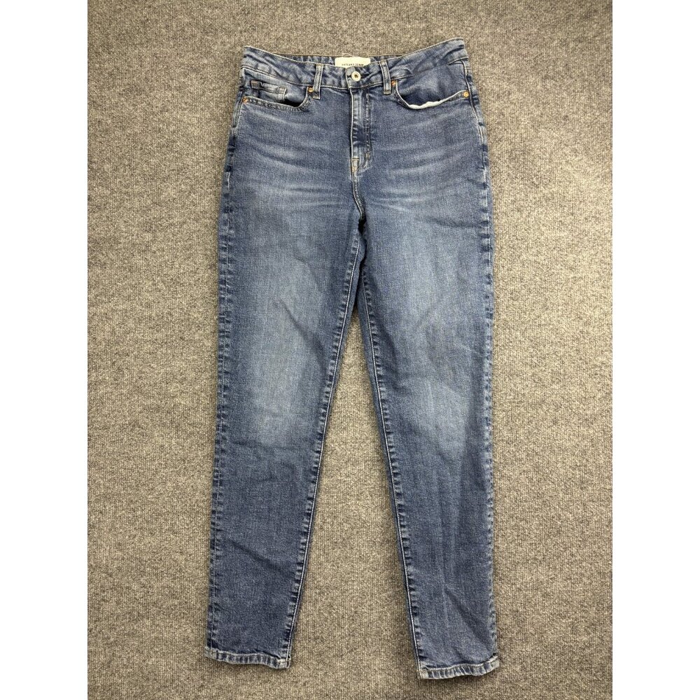 Outland Denim Lucy New Blue Jeans‎ Womens 29 High Rise Skinny Stretch 29x30